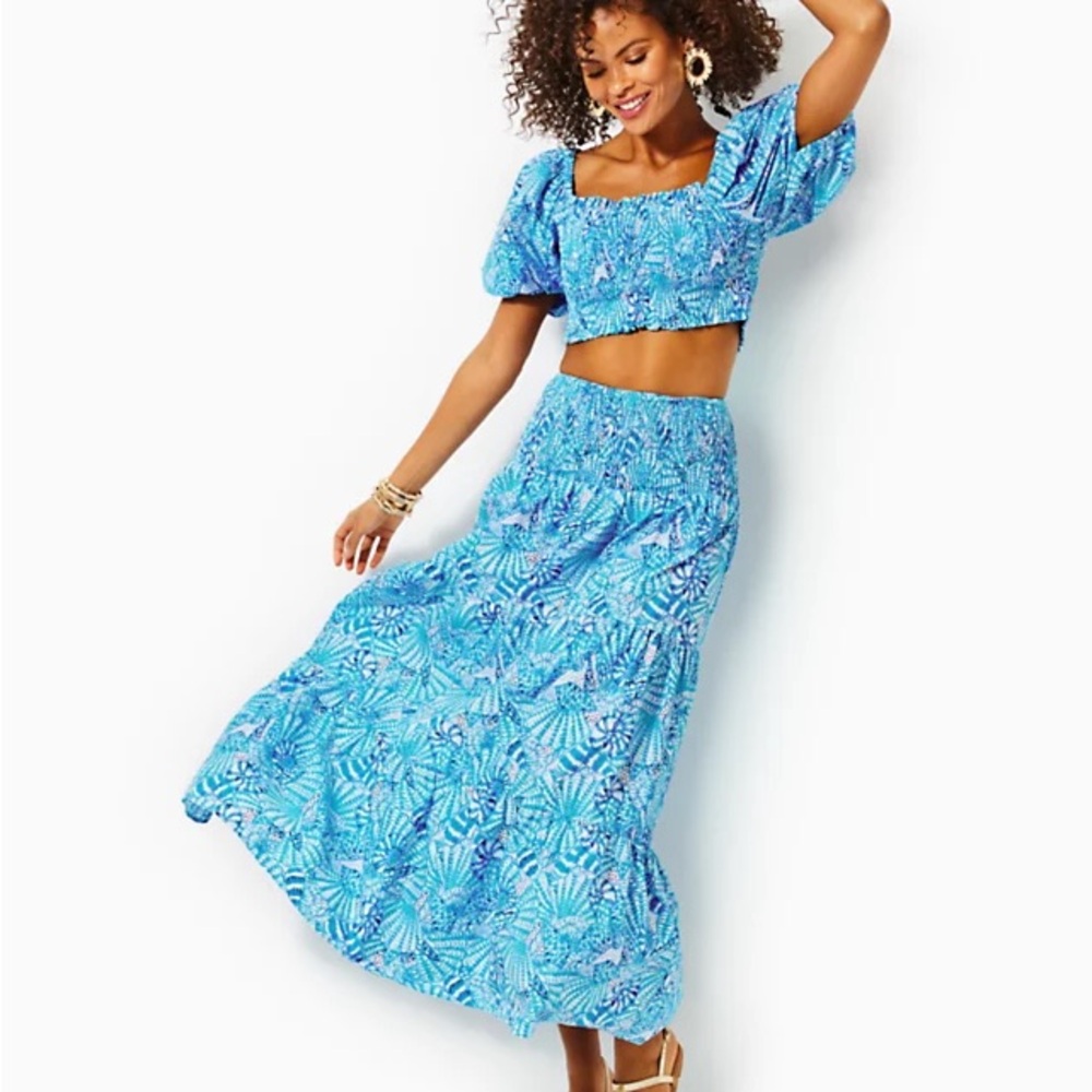 Lilly Pulitzer Aston Maxi Set Size Small NWT